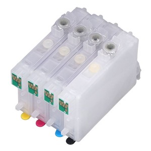 4Pcs Ink Cartridge BK C M Y 4 Colors Printer Cartridge With Permanent Chip❀
