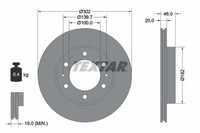 Textar Bremsscheibe 92080400