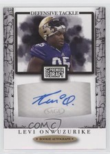 2021 Sage Premier Draft Auto Levi Onwuzurike #A101 Auto 2b2