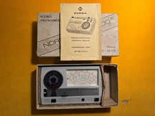Normatest 2000 Vintage Analog Multimeter Made in Austria w/ Box & Manual