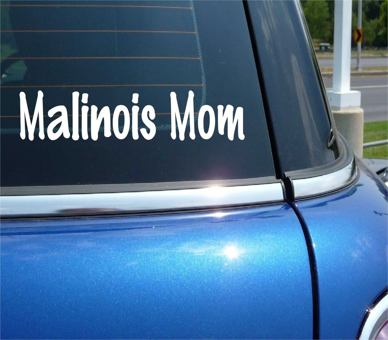 MALINOIS MOM BELGIAN DOG PET FUNNY DECAL STICKER ART CAR WALL