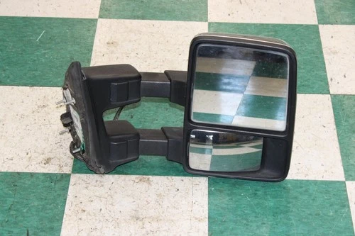 13-16 F350 *DMG* Chrome Cap Passenger Right Towing Door Mirror Heated Glass OEM