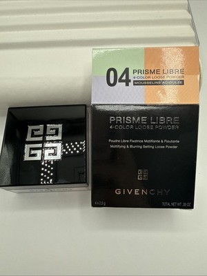 NEW in Box Givenchy Prisme Libre 4 Color Loose Powder 04  Mousseline Acidulee