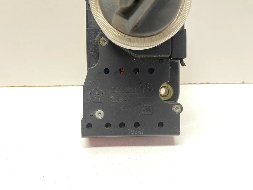 Dodge Ram 1500 Series 1997 interruptor de bloqueo de encendido y llave OEM, 56021346 Foto 2 de 4