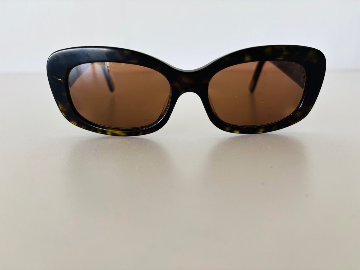 Vintage Fendi FS5131 Sunglasses Tortoise Shell Brown Italy 