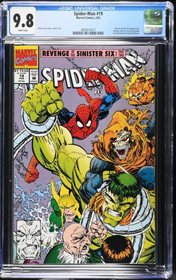 #ad SPIDER MAN #19 CGC 9.8 ERIK LARSEN COVER $500.00