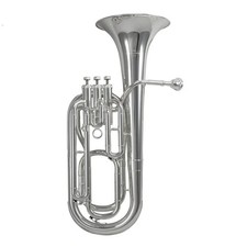 Schagerl 800S 3-Valve Bb Baritone Horn - Silver Plated Finish - SLBH800S