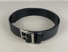 JAY-PEE 38" Leather Belt in Black