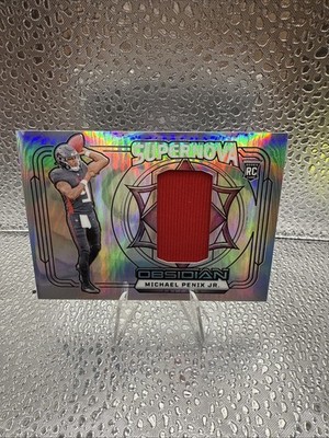 2024 Panini Obsidian - Supernova Swatches Michael Penix Jr. #SN-MPJ /99