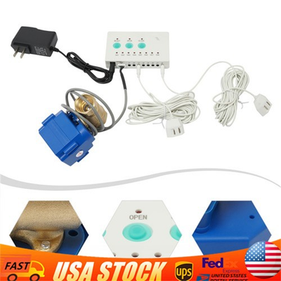#ad Automatic Water Leak Detector with Sensors and Shut off Valve $78.60