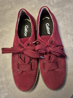 GABOR schöner Damen Sneaker Low 11Samt *Gr.39