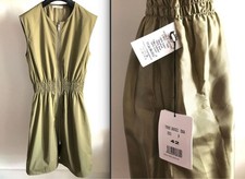 CELINE Phoebe Philo Era Cotton Silk Sleeveless Dress Size FR 42 New with Tag JPN