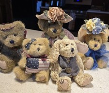 Lot of Collectible Vintage Boyds Bears Plush Figures