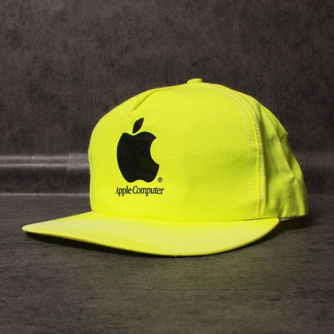 MAC Mac Apple Computer Snapback Cap Neon - image 1