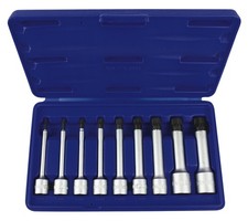 CBSMTSL923S Cornwell 9PC Metric Long Triple Square Bit Drive Set