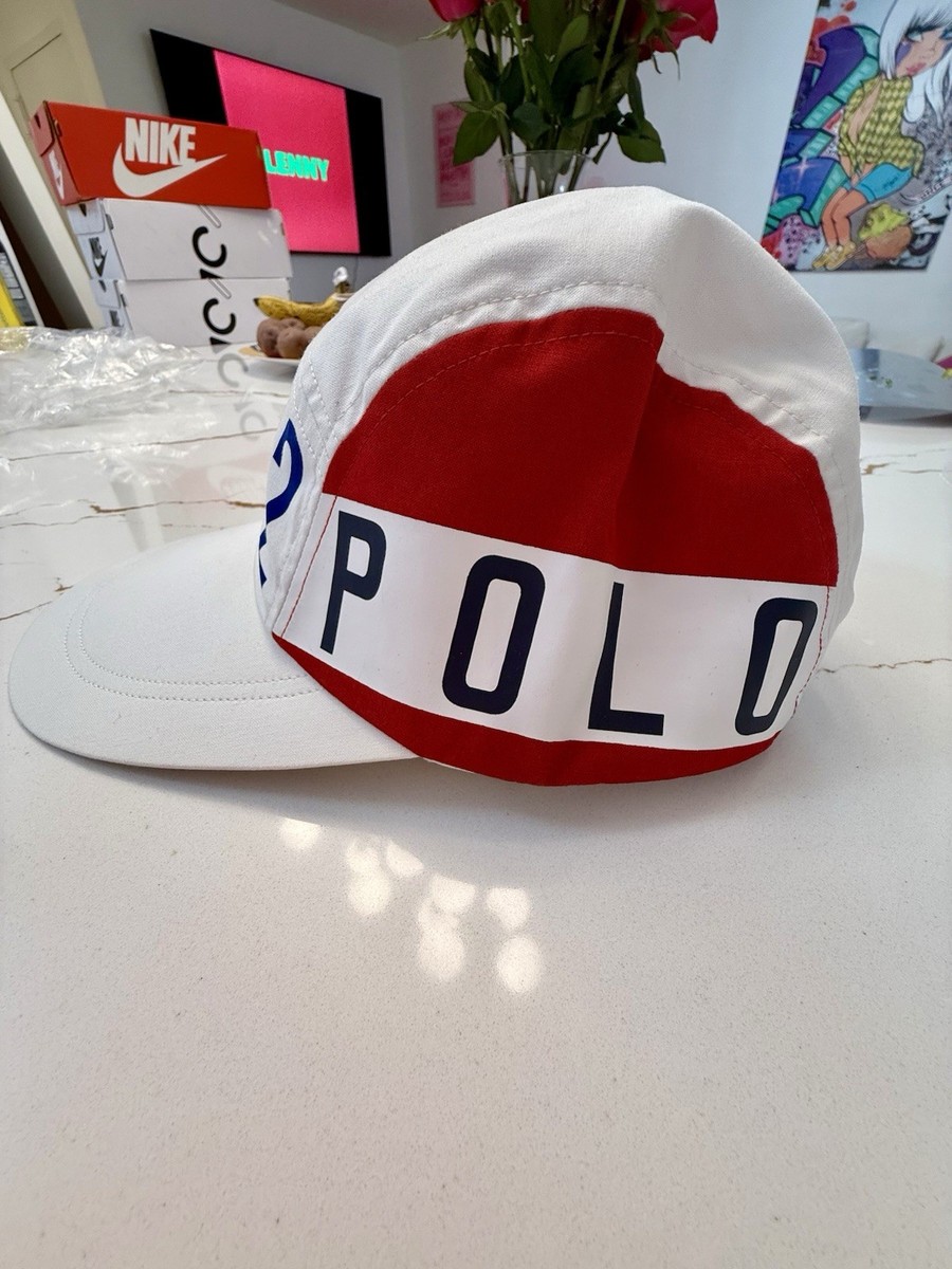 Vintage Polo Ralph Lauren 1992 Stadium Long Bill Retro 5-Panel Hat