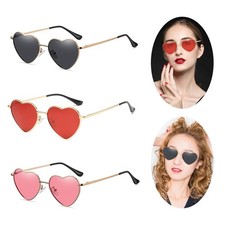 Unique Heart Sunglasses Women Eyewear Sun Glasses for Female Summer Beach