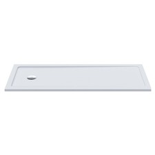 1700mm x 700mm Premium Slip Resistant Slimline Bath Replacement Tray- White