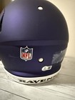 RAY LEWIS SIGNED BALTIMORE RAVENS  SPEED AUTHENTIC HELMET BECKETT — photo 5
