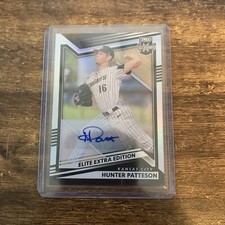 2022 Panini Elite Extra Edition Hunter Patteson - Signatures #145 - Royals