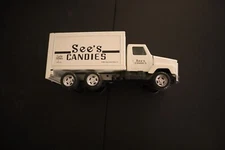 Vintage ERTL See's Candies Metal Diecast Delivery Truck