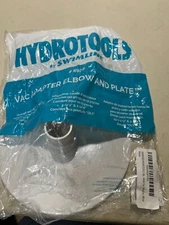 Pool Skimmer Skim Vac Plate Adapter with 90 Degree Elbow for Above-Ground Pool