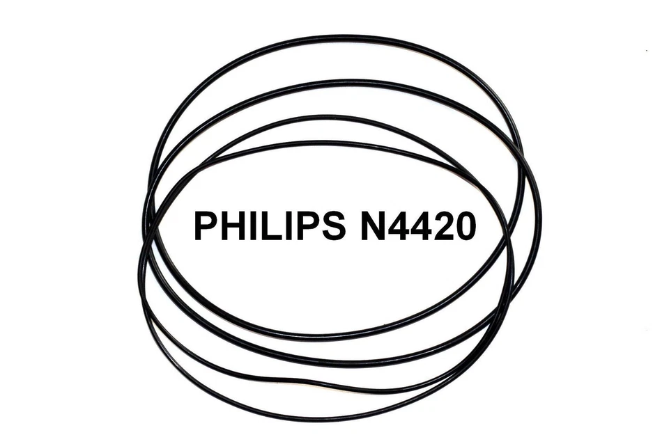 COURROIES SET PHILIPS N4420 MAGNETOPHONE A BANDE EXTRA FORT NEUF FABRIQUE N 442O