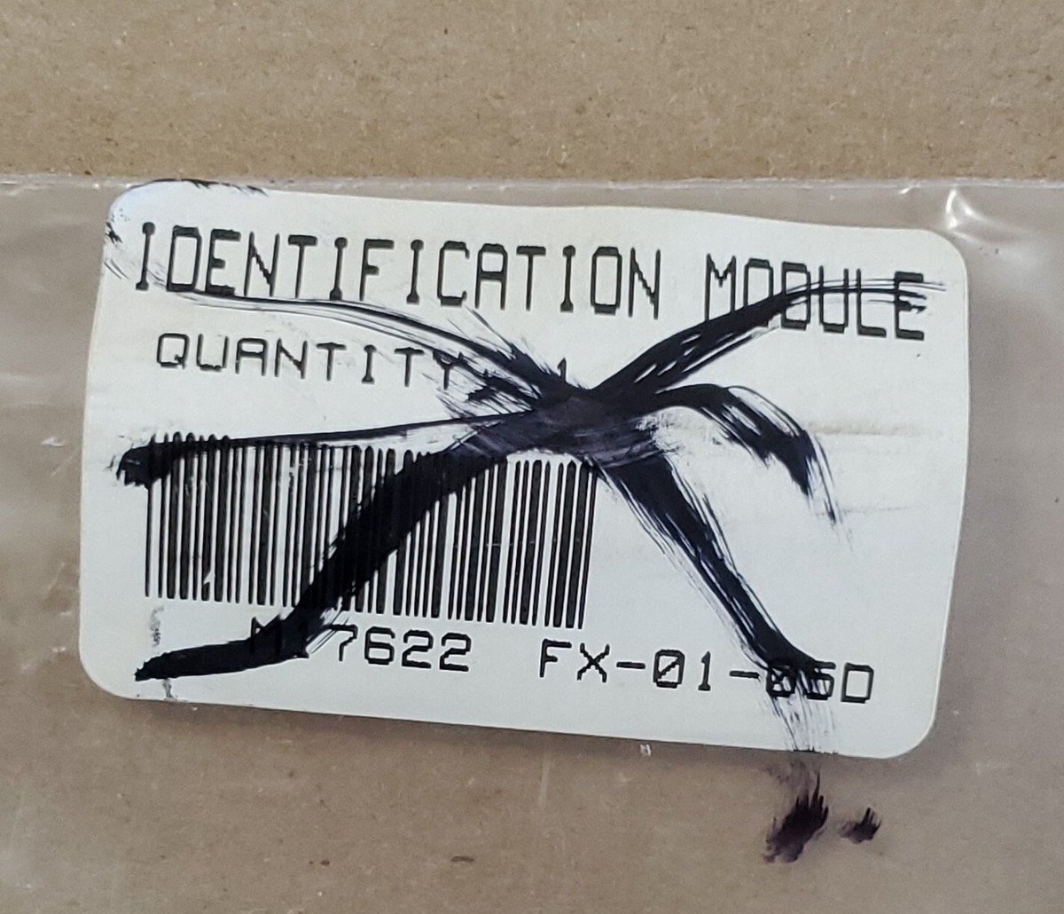 NEW* Foxboro P0914ZX FCM Identification Left/Right Module I