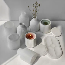 Vase Silicone Mold Epoxy Resin Casting Vase Mould Crafts Jewelry Supplies Mold
