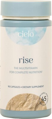 Cielo Rise Multivitamin Vit. A, C, D3, E, K2 - Complete Daily Nut. 45 Day Supply