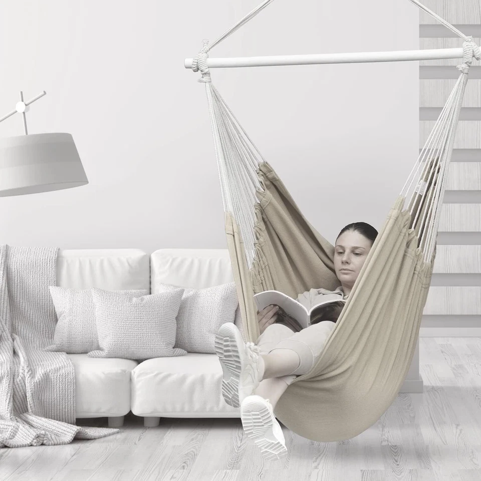 Hängesessel Comfort Swinging Chair Hängematte Indoor und Outdoor Hängestuhl - Bild 4 von 4