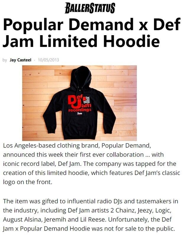 Def Jam Records Vinyl, Def Jam Shirts & Def Jam Merchandise