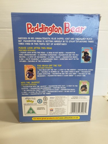 Paddington Bear Please Look After This Bear 3 DVD Pack *New And Sealed* - Picture 3 of 4