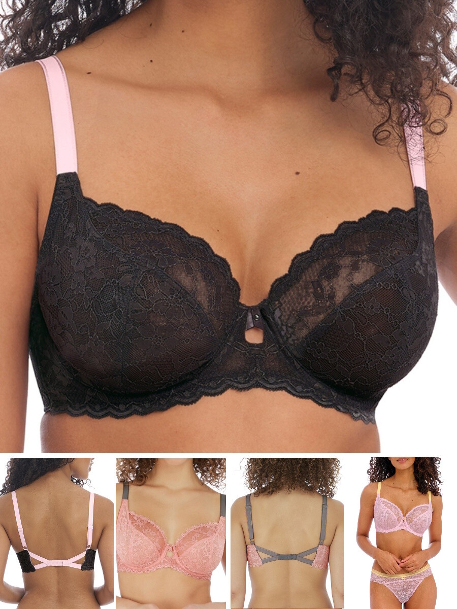 Sujetador Freya Offbeat Sujetador Sujetador Sujetador Sujetador Sin Acolchado Lencería de Encaje Elástico