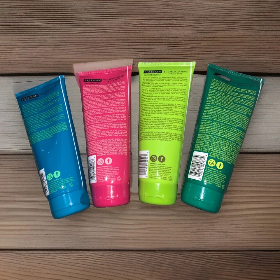 Freeman Face Mask Clay Mask Peel Off Gel Mask 175ml Bundle X4 - Image 2 of 3