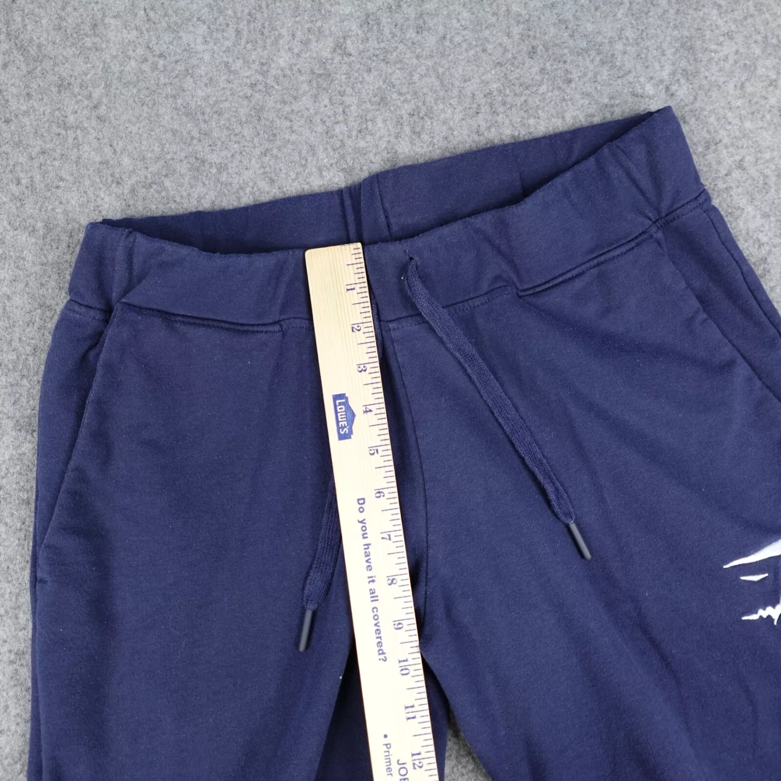 gymshark gym crest joggers athletic casual navy sweatpants