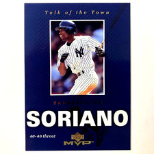 Alfonso Soriano 2003 Upper Deck MVP Talk of the Town #11 MLB New York Yankees