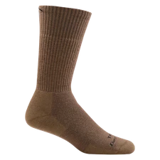 DARN TOUGH T4022 COYOTE BROWN MEN'S TACTICAL FULL CUSHION MERINO WOOL Sock T422