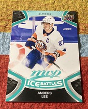 2021-22 UD MVP Ice Battles #175 Islanders - ANDERS LEE