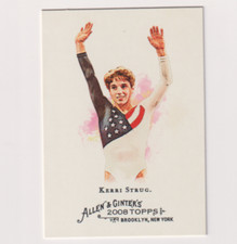 Kerri Strug 2008 TOPPS ALLEN & GINTER CARD #103 CHAMPION GYMNAST