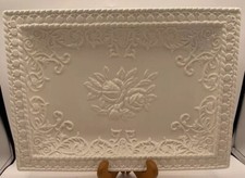 Old Country Roses English Buffet Collection Royal Albert Ivory Serving Tray