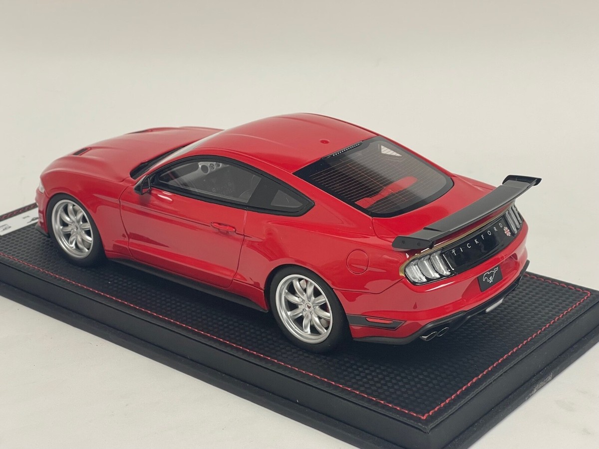 1/18 GT Spirit Ford Mustang GT in Red Customized on Leather AB048