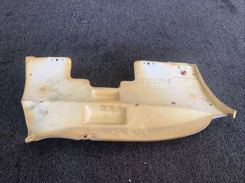 1993 1994 JAGUAR XJ6 Left Driver Steering Column Knee Bolster Panel Trim Tan OEM - Picture 10 of 12