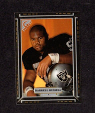 1997 Topps Gallery #2 Darrell Russell Oakland Raiders USC Trojans ROOKIE Card. rookie card picture