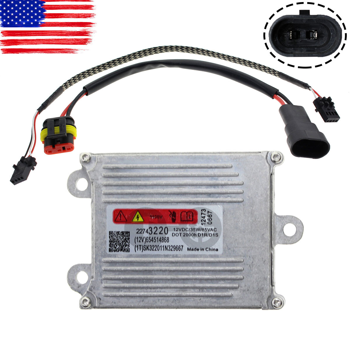 Xenon Headlight Ballast Control Unit for Land Rover 2008 - 2010 Xenon Headlight Ballast Control Unit for Land Rover 2008 - 2010