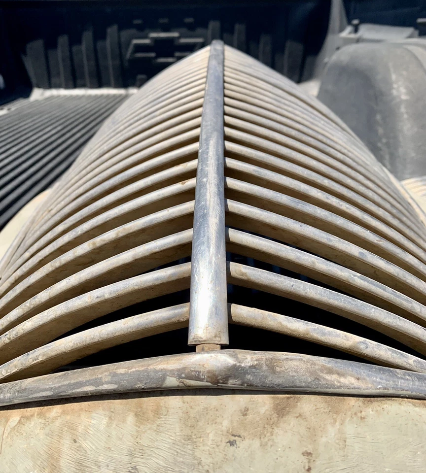 Raro panel frontal parrilla Chrysler Imperial Airflow Eight C-17 1937 de colección Foto 4 de 4