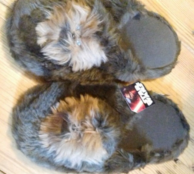 chewbacca slippers uk