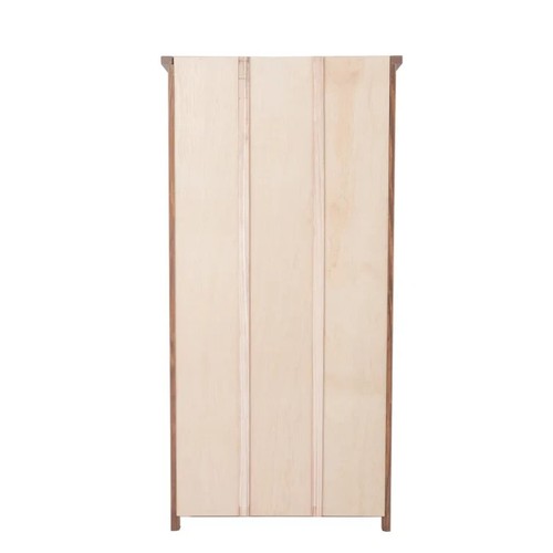 180 x 90cm 5 Shelf Tier Wooden Bookcase Antique Lacquer Shelving Storage Unit - Picture 5 of 12
