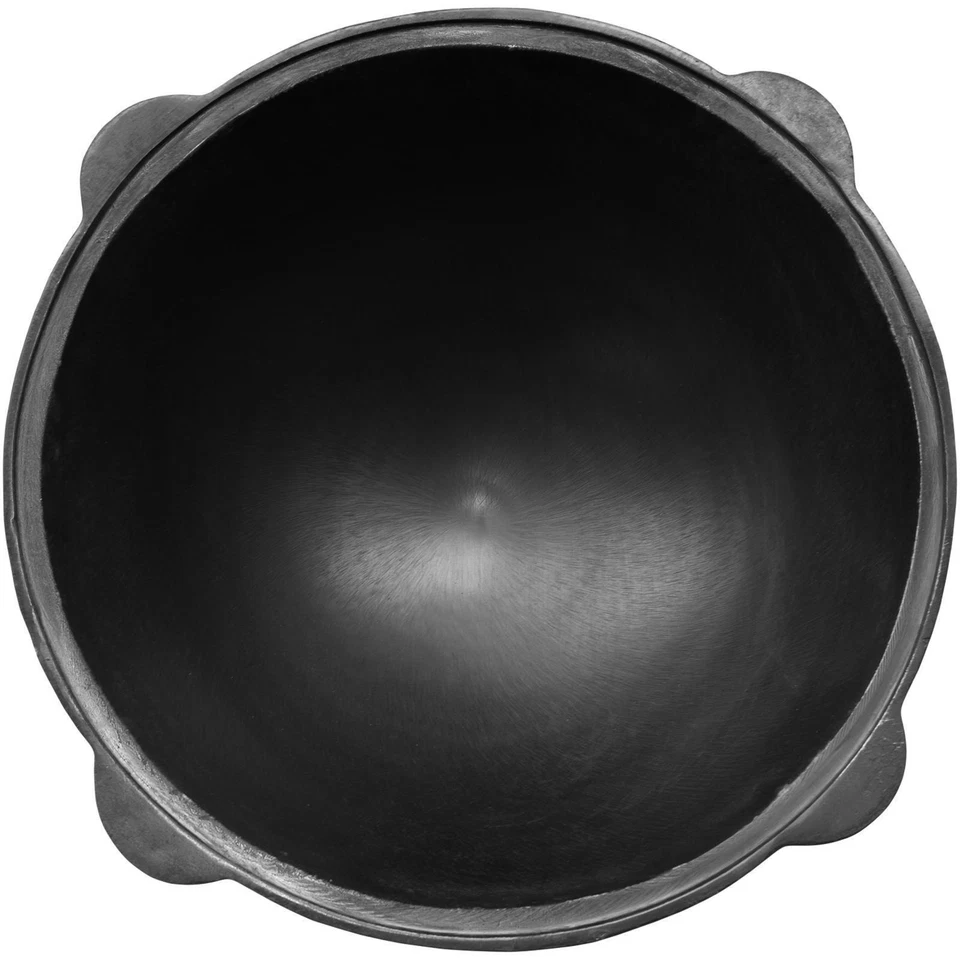 Gusseisen Kasan 12L NAMANGAN Deckel Campingtopf Kazan WOK Kessel Camping BBQ - Bild 3 von 3