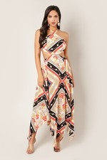 Back Criss Cross Maxi Dress
